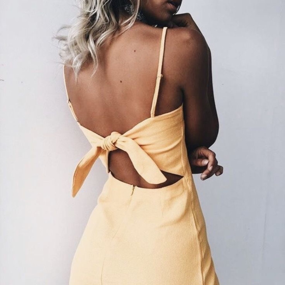 🌟YELLOW SUMMER DRESS🌟